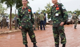 Ngày đầu tiên của 2 sĩ quan gìn giữ hòa bình VN ở Nam Sudan