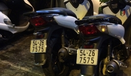 Phát hiện 2 xe SH có biển số đẹp giống hệt nhau