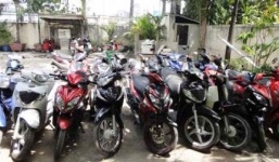 Bình Dương: Băng nhóm siêu trộm xe ăn cắp bị sa lưới.