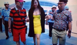 Can Lộ Lộ lại mặc phản cảm đi sự kiện