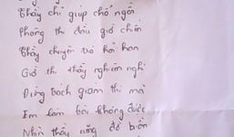 Nữ sinh viết thơ tặng giám thị coi thi gây bão cộng đồng mạng