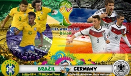 Link SOPCAST trực tiếp Brazil vs Đức, 3h ngày 9/7