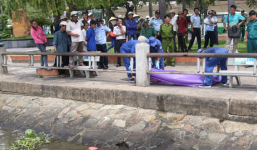 Phát hiện thi thể cụ bà trôi lềnh bềnh trên sông