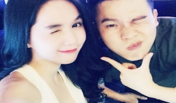 Ngọc Trinh gợi cảm tình tứ bên Vũ Khắc Tiệp 