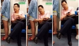 Clip: Quan dâm ô “sàm sỡ” gái trẻ chốn đông người