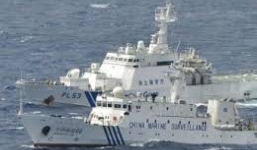 Trung Quốc giăng biểu ngữ hòa bình trên Biển Đông