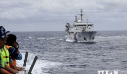 Tình hình biển Đông ngày 12/7: TQ tiếp tục giăng biểu ngữ nhắc đến hòa bình