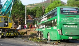 Phú Yên: Tai nạn xe khách nghiêm trọng làm 9 người thương vong