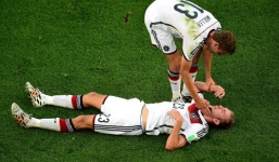 Cầu thủ Đức có nguy cơ mất trí nhớ sau chung kết World Cup 2014