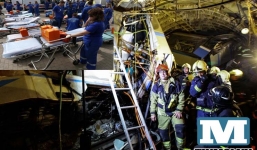 Thảm kịch tàu điện ngầm Nga, 22 người chết, hàng trăm người bị thương