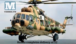 Nga hoàn thành chuyển giao 52 trực thăng Mi-171 cho Trung Quốc