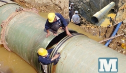 Hà Nội: Đầu tư 4.000 tỷ đồng xây dựng đường ống Sông Đà 2