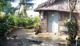 Không chịu nổi đói, hung thủ giết vợ ra đầu thú