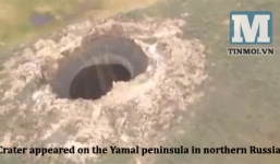 Xuất hiện miệng hố khổng lồ tại Siberia – “điểm kết thúc của thế giới”