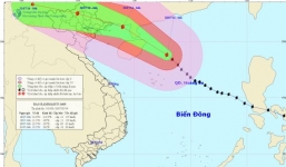 Bão Thần Sấm giật cấp 17, áp sát Hoàng Sa