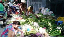 Người Hà Nội đổ xô đi mua thực phẩm tích trữ phòng bão Thần Sấm