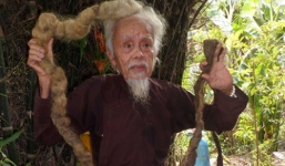 Dị nhân miền Tây suốt 70 năm sợ cắt tóc, gội đầu