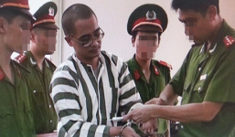 Hình ảnh Nguyễn Đức Nghĩa trước giờ tiêm thuốc độc