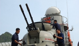 Hải đội tàu chiến luyện tập sẵn sàng chiến đấu