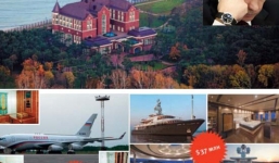 Choáng váng với tài sản khủng của tổng thống Putin