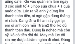 Gái xinh chê bạn trai rẻ rách vì phải trả tiền cafe