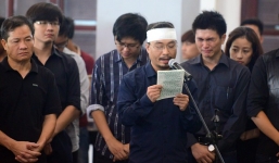 Anh trai đọc thơ SV gửi Toàn Shinoda, nhà tang lễ chết lặng