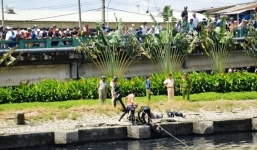 Chạy công an, con nghiện nhảy kênh Tàu Hũ chết đuối