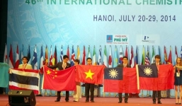 Nữ sinh Việt Nam đạt điểm cao nhất Olympic Hóa học quốc tế 2014