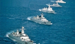 Hôm nay Trung Quốc tiến hành tập trận trên Biển Đông