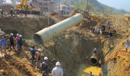  Vinaconex lên tiếng việc khởi tố hình sự vỡ đường ống nước sông Đà