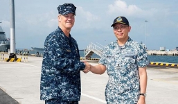 Hải quân Mỹ - Singapore tập trận 11 ngày trên Biển Đông