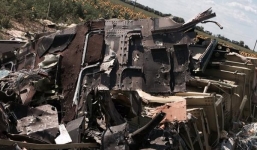 Phiến quân Ukraine cài mìn tại hiện trường MH17 bị bắn rơi