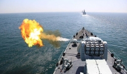 Mỹ, Đài Loan theo dõi sát sao Trung Quốc tập trận trên Biển Đông