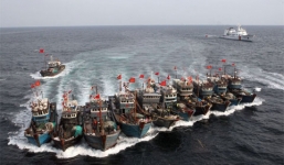 Trưa nay, hàng vạn tàu cá Trung Quốc ồ ạt tiến ra Biển Đông