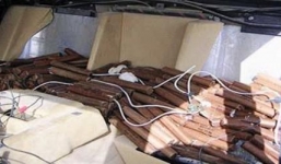 Thu giữ lượng lớn chất nổ tại Bắc Giang