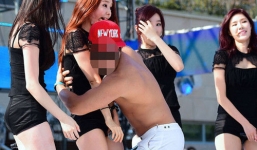 Nữ ca sĩ nổi tiếng hoảng hốt vì bị fan nam sàm sỡ