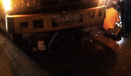 Thanh niên nguy kịch vì bị xe kéo cuốn vào gầm