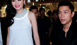 Diễm Hương được bạn trai đưa đón khi mang bầu