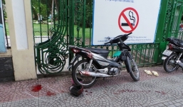 Hiện trường tài xế taxi đâm chết lái xe ôm trước Thảo Cầm Viên