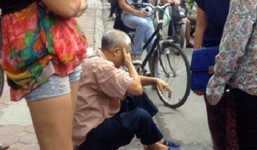 Thiếu nữ Hà Nội đụng xe làm ngã ông già, nhất định không xin lỗi