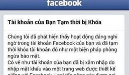 Hàng loạt người dùng Facebook ở Việt Nam bị khóa tài khoản