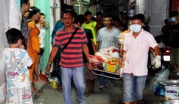 Chồng ở nhà tự thiêu khi vợ đưa con về quê ngoại ở