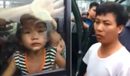 Clip “bắt cóc” ba cha con giữa phố Hà Nội gây xôn xao dư luận