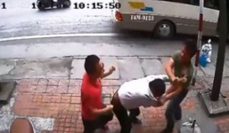 Lời kể của người đàn ông bê bết máu chặn đầu xe