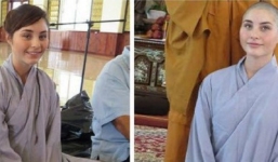 Cô gái xinh đẹp người Mỹ xuất gia tại chùa Việt Nam