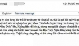Bị loại hồ sơ, sinh viên viết thư 'đáp lễ' nhà tuyển dụng