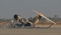 Thủ đô Libya bị chiến cơ lạ không kích dữ dội