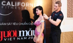 Vietnam’s Next Top Model 2014: Bên trong phòng đo hình thể thí sinh