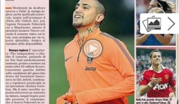 Vidal gia nhập M.U với giá 40 triệu bảng