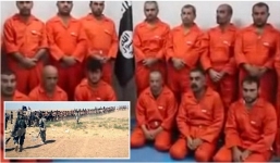 IS tiếp tục gây sốc khi tung video hành quyết tập thể 250 binh sĩ Syria